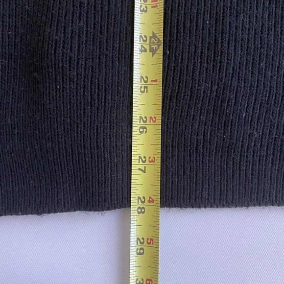 Vintage Sweater Yellow Black Color Block Size Medium - Picture 11 of 11